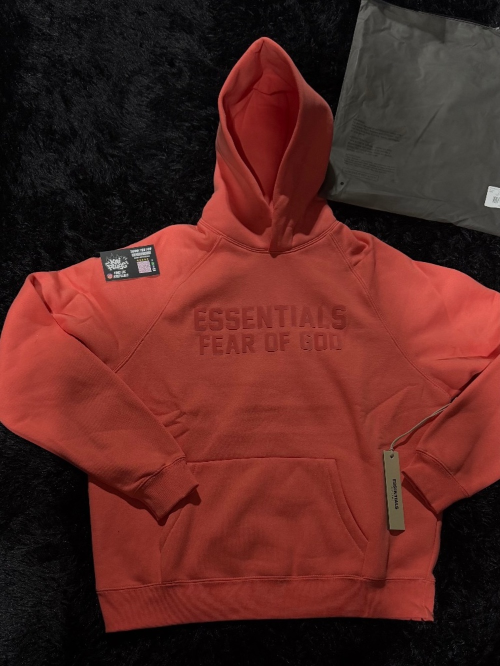 *NEW* Coral Essentials Hoodie Sizes Xs,Small,Medium,Large,XL 100% Authentic